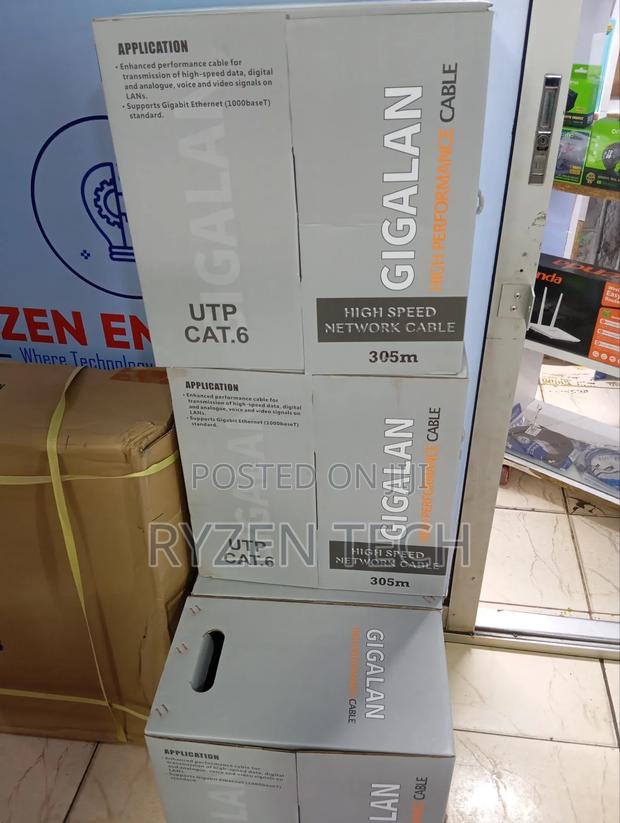 Gigalan Cat 6 Indoor Ethernet Cable