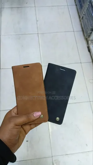iPhone 16e Leather Flip Case
