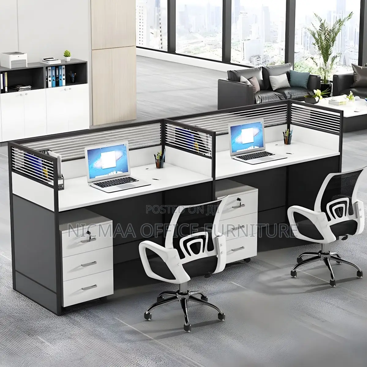 2-Way Straight Workstation