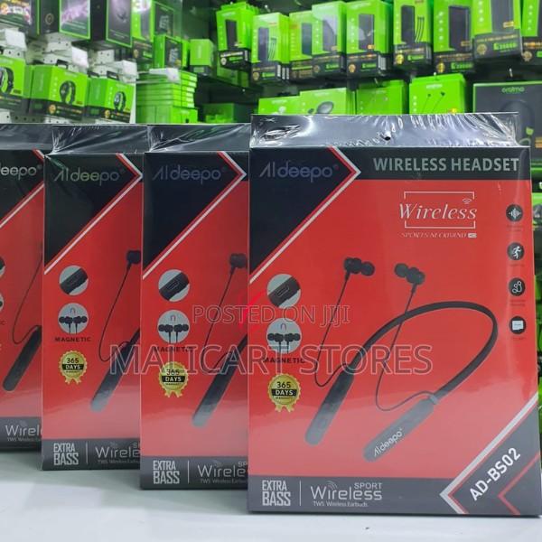 Aldeepo Ad-Bs02 Magnetic Wireless Sports Neckband.