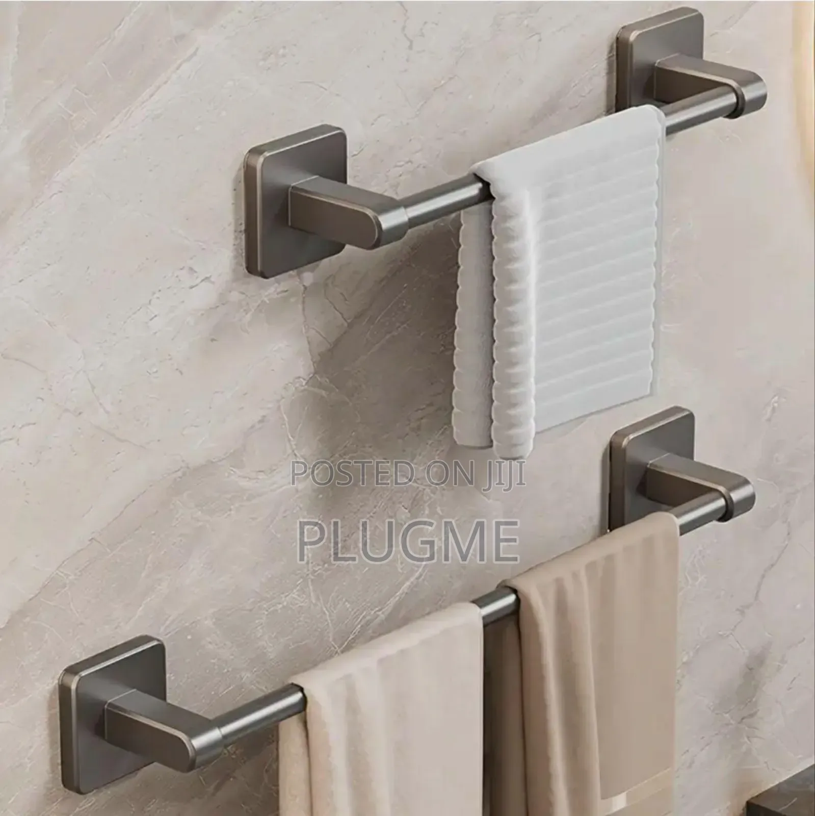 Easy-Install Wall-Mounted Towel Rack 
Adhesive 60cm