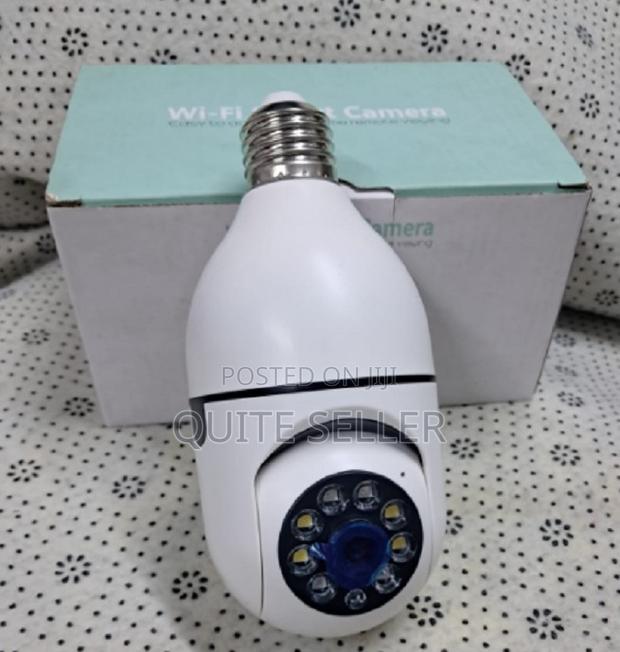 Icsee Light Bulb Security Camera Wireless Auto Tracking Security Wifi - main view
