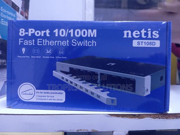 Netis 8-Port 10/100mbps Fast Ethernet Switch - main view