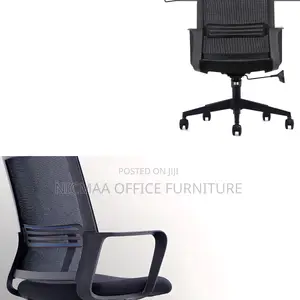 Back Mesh Secretarial Black Seat