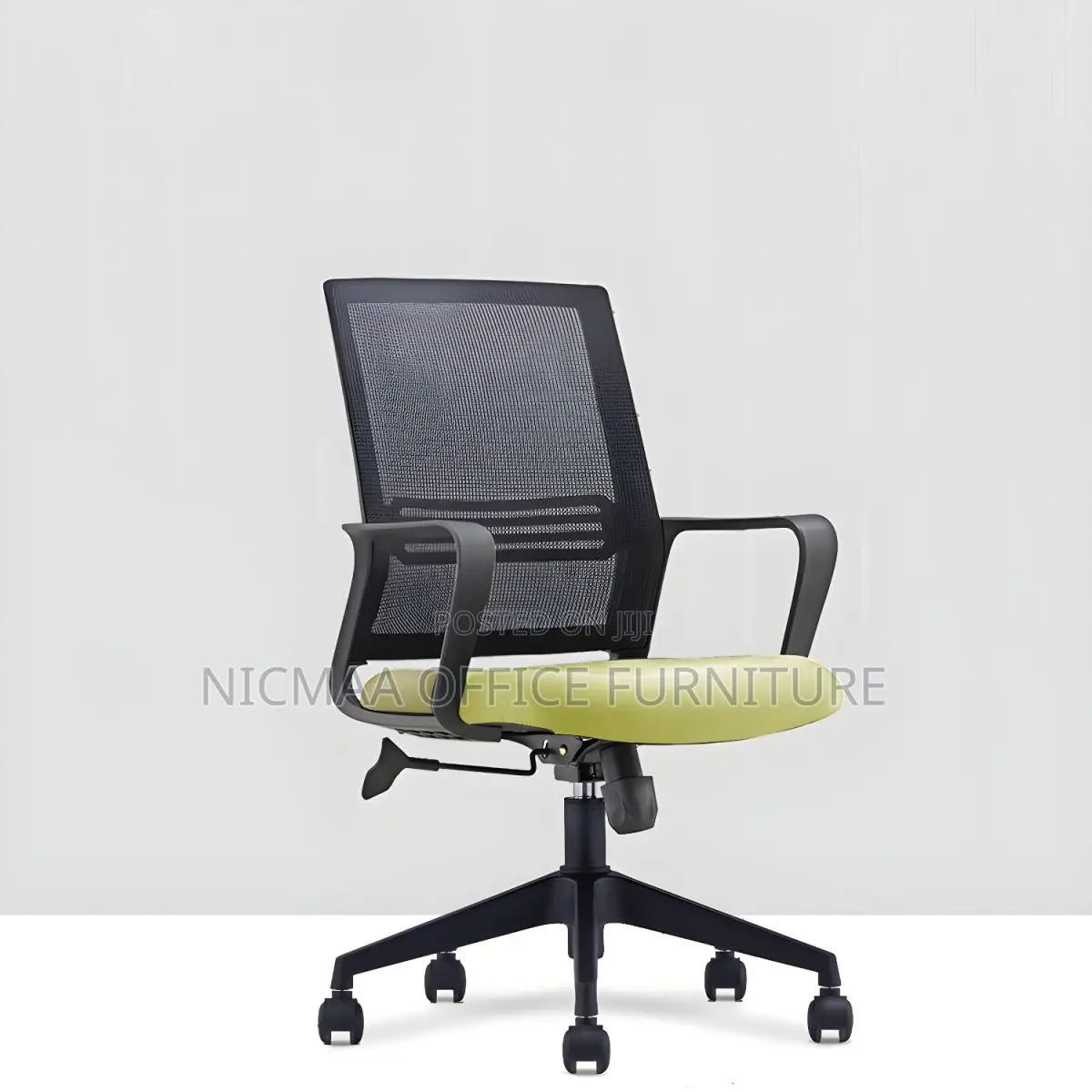 Back Mesh Secretarial Black Seat