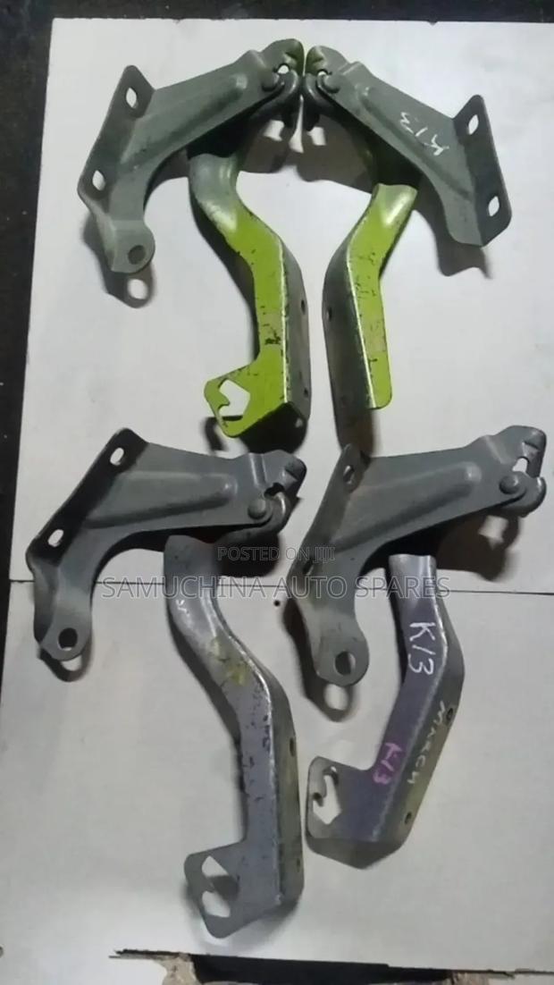 Bonnet Hinges Nissan March 