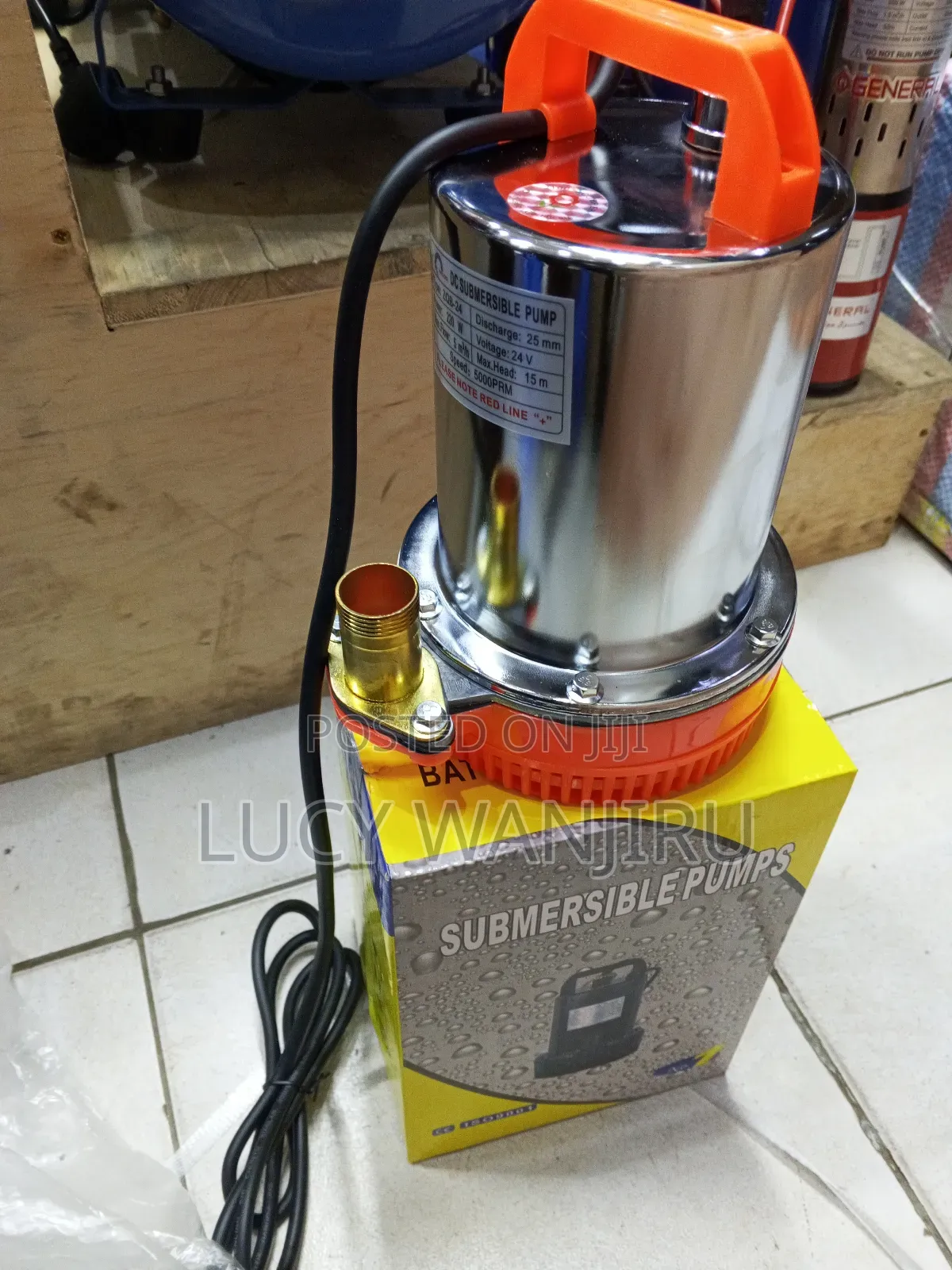 Dc Submersible Pump/ 220w Submersible Pump