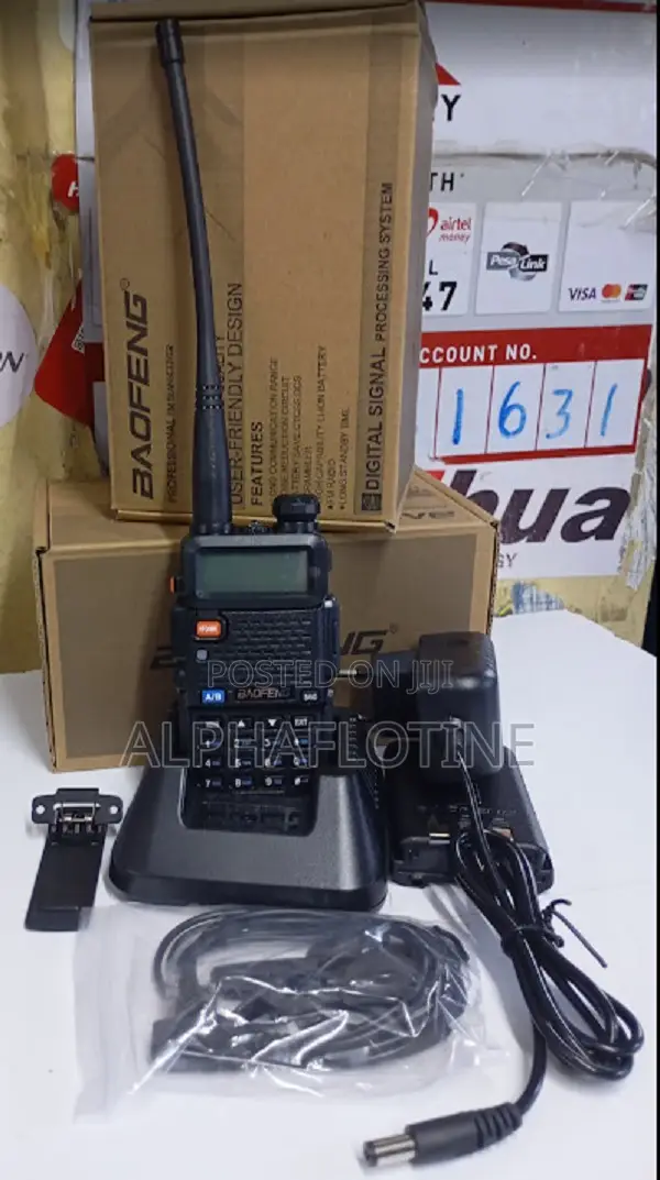 Baofeng Uv-5r Bf-Uv5r Walkie Talkies With Uhf VHF Dual Band