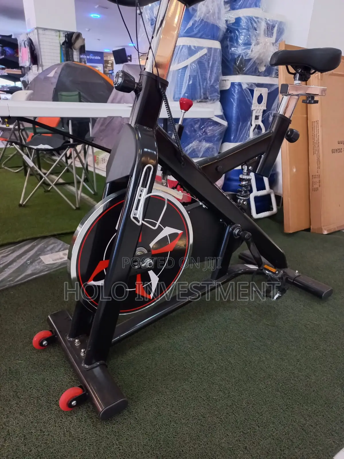 Spin Bike With LCD Display