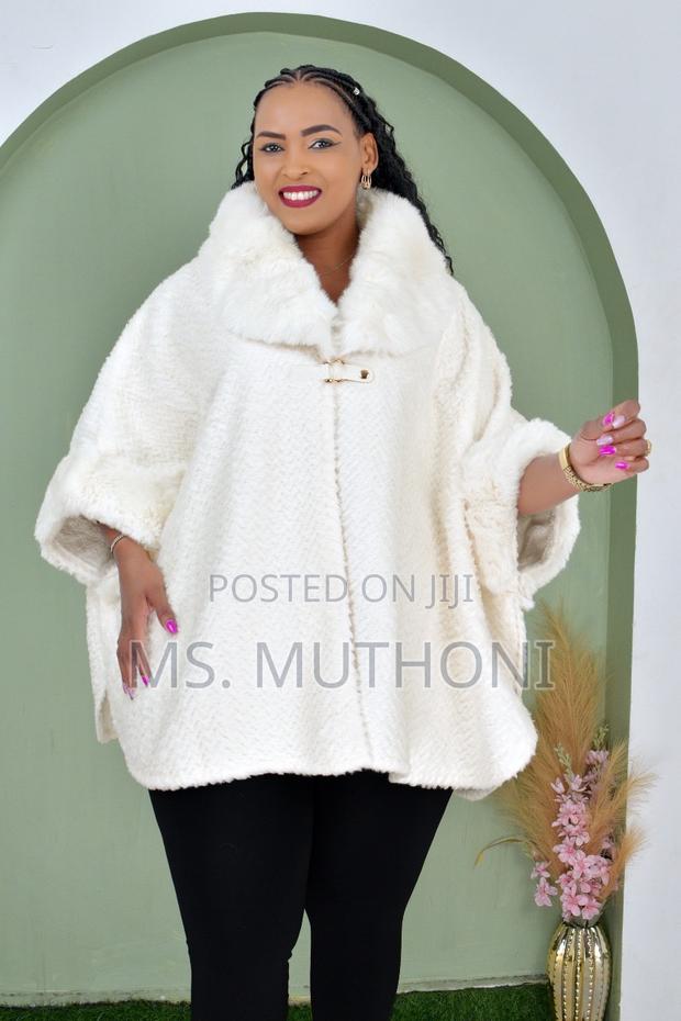 Warm Short Wide Arms Warm Poncho - main view