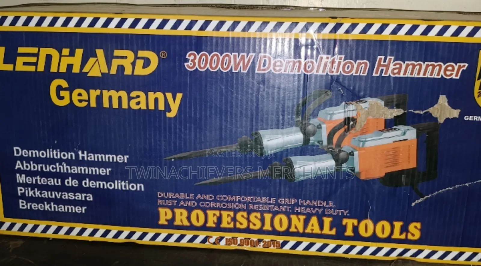 3000w Lenhard Demolition Hammer/3000w Jack Hammer