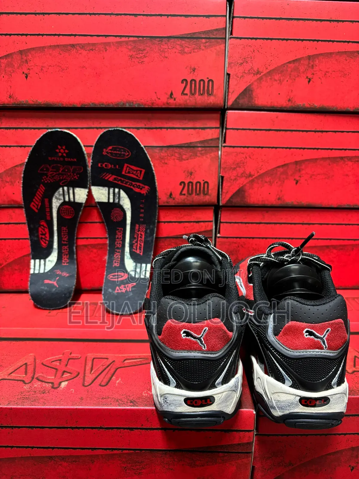 Puma Inhale X Asap Rocky X Formula 1
(Distressed Look)