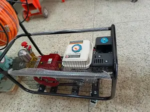 Portable Power Sprayer Aico Japan With 50m Hose Reel Pipe