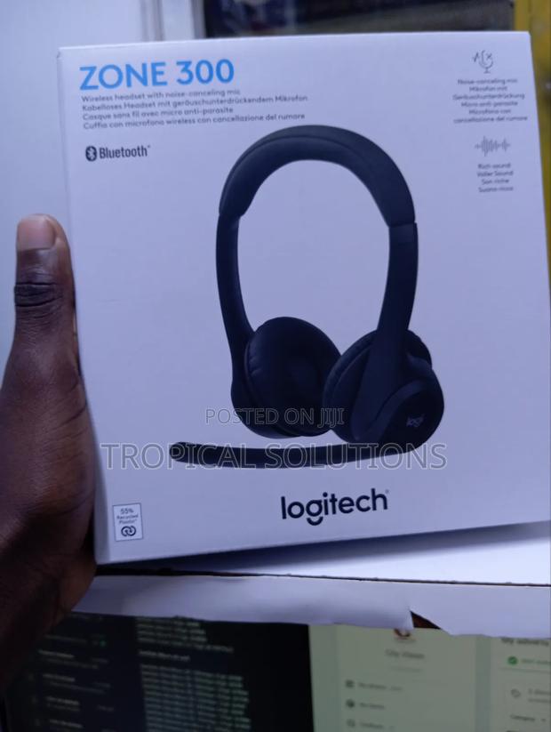 Logitech Zone 300 Wireless Bluetooth Headset - thumbnail 3