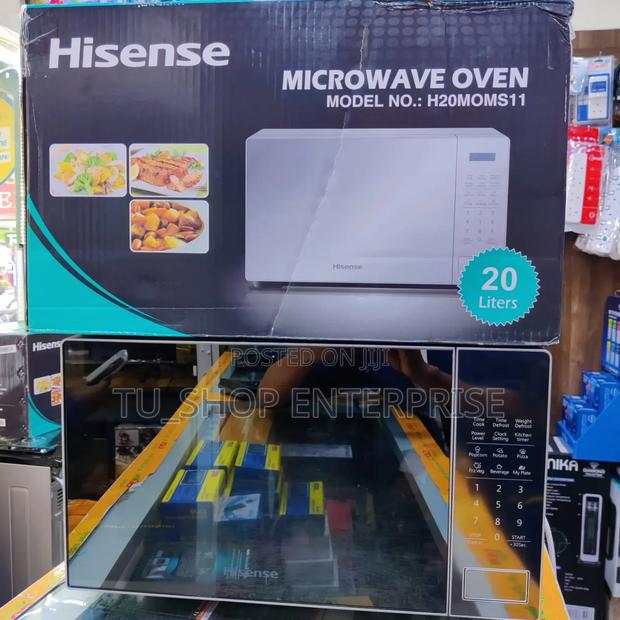 *Hisense 20litres Digital Microwave (Silver) - thumbnail 2