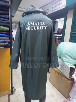Jungle Green Rain Coats