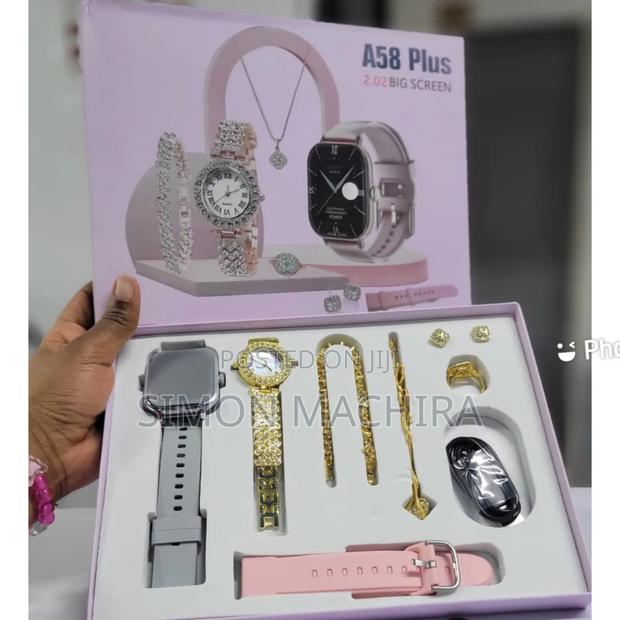 A58 Plus Smart Watch Set - main view