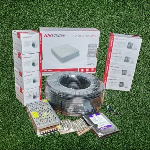 8 Hikvision 1080p Full Hd 2mp CCTV Cameras Full Installation Package
