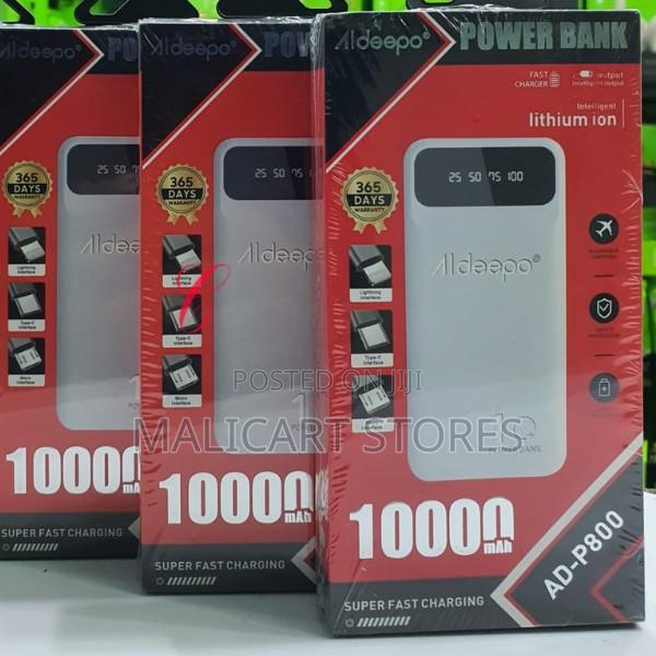 Aldeepo Ad-P800 10,000mah Super Fast Charging Power Bank