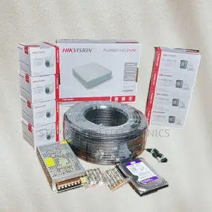 Hikvision 8 Cameras 1080p CCTV System – View Live on Your Mobile Phone