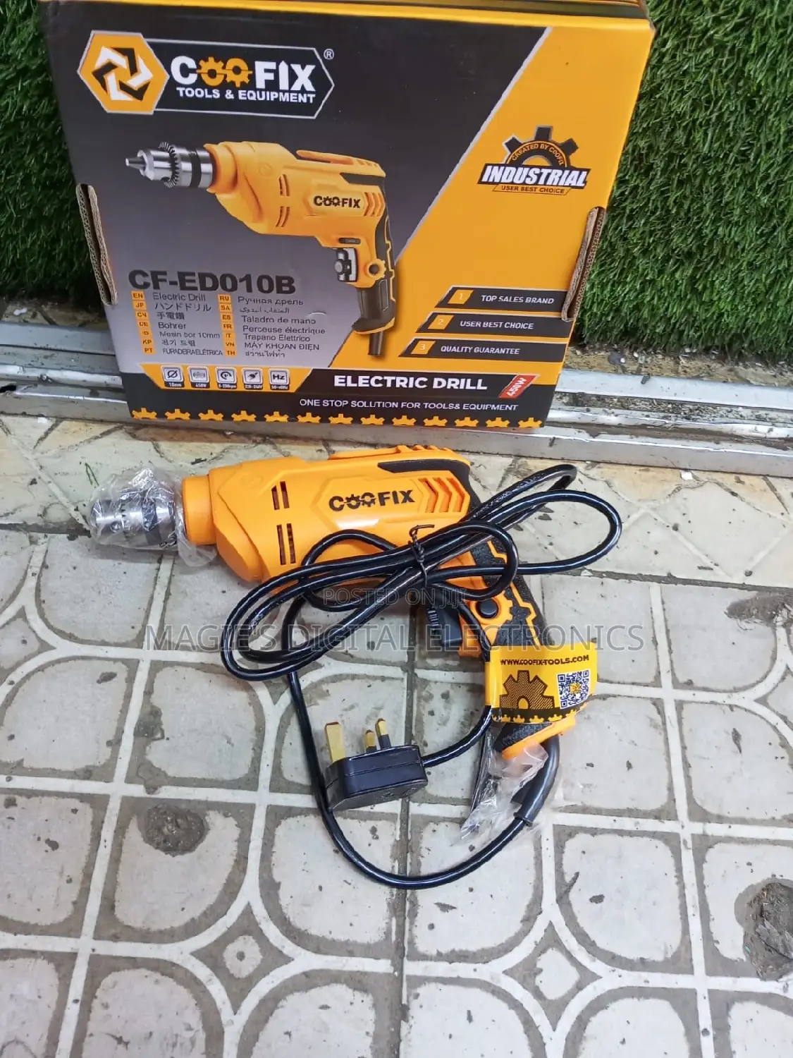 Highly Noted 450w Coofix Corded Drill