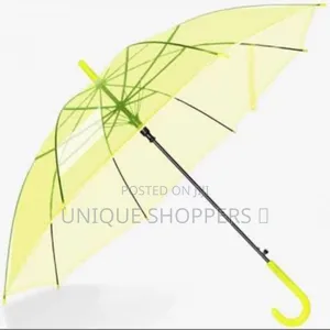 In
 *Transparent Umbrellas Now in Stock
