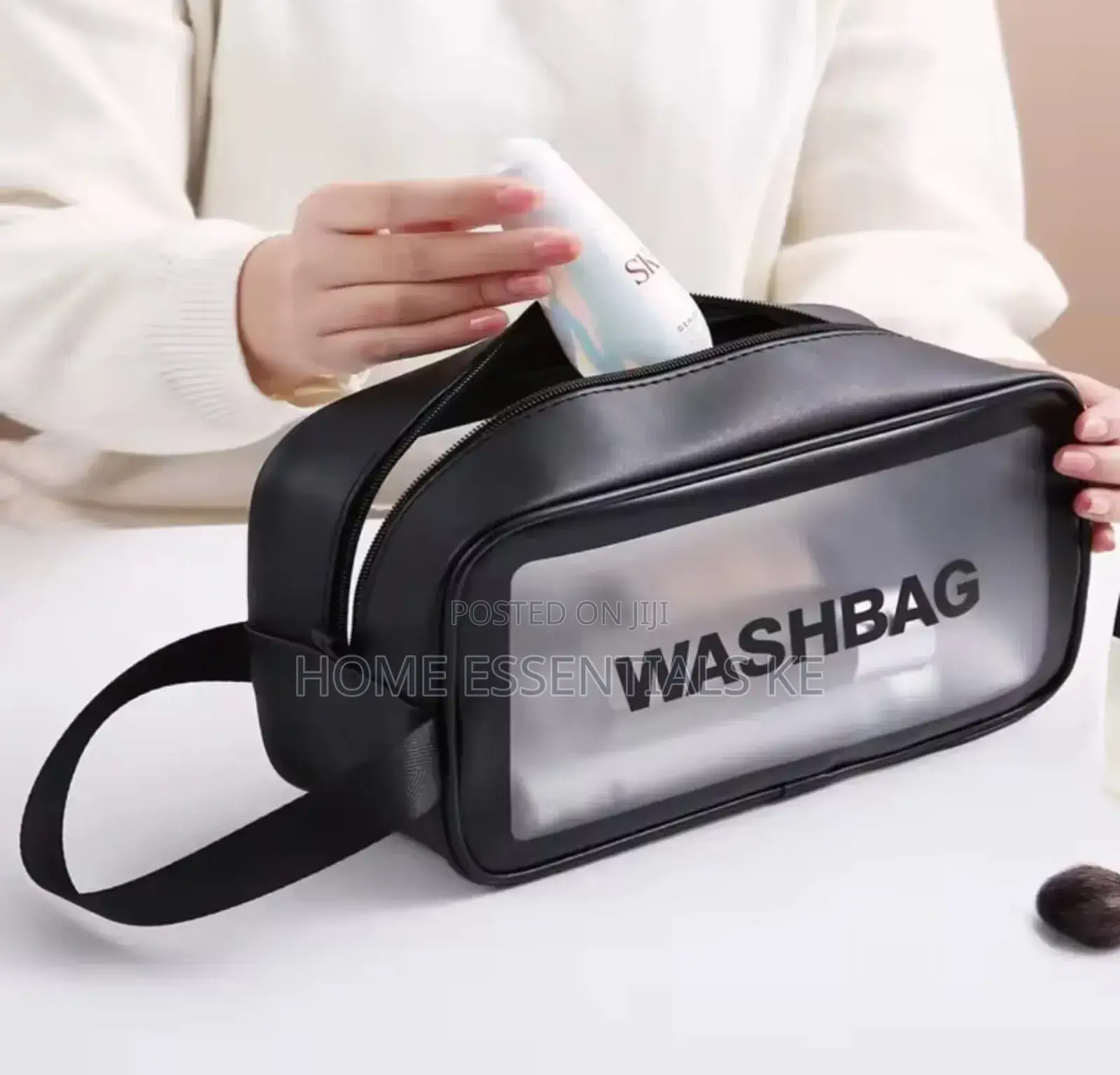 3pc Cosmetic Wash Bag Pouch
With Wide Base*