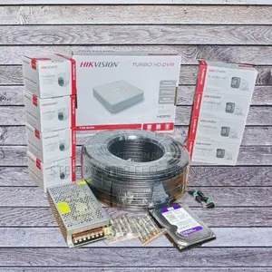 Remote Access Hikvision 8 1080p Full Hd 2mp CCTV Kit Security Cameras