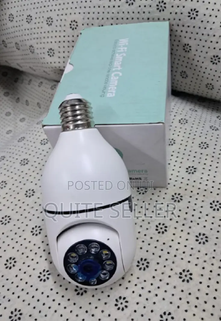 Icsee E27 Wifi Bulb Camera 4mp Wifi Tracking Home Security CCTV Camera