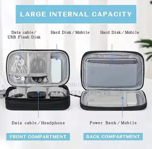 Travel Cable Organizer Bag Power Bank Cable Travel Accessories