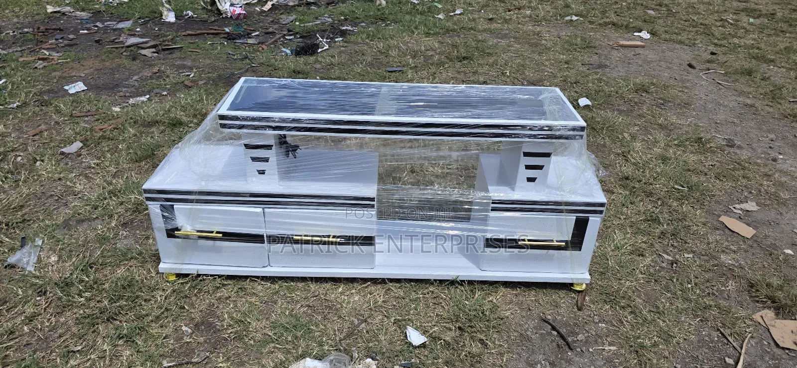 Modern Tv Stand With Led Lights