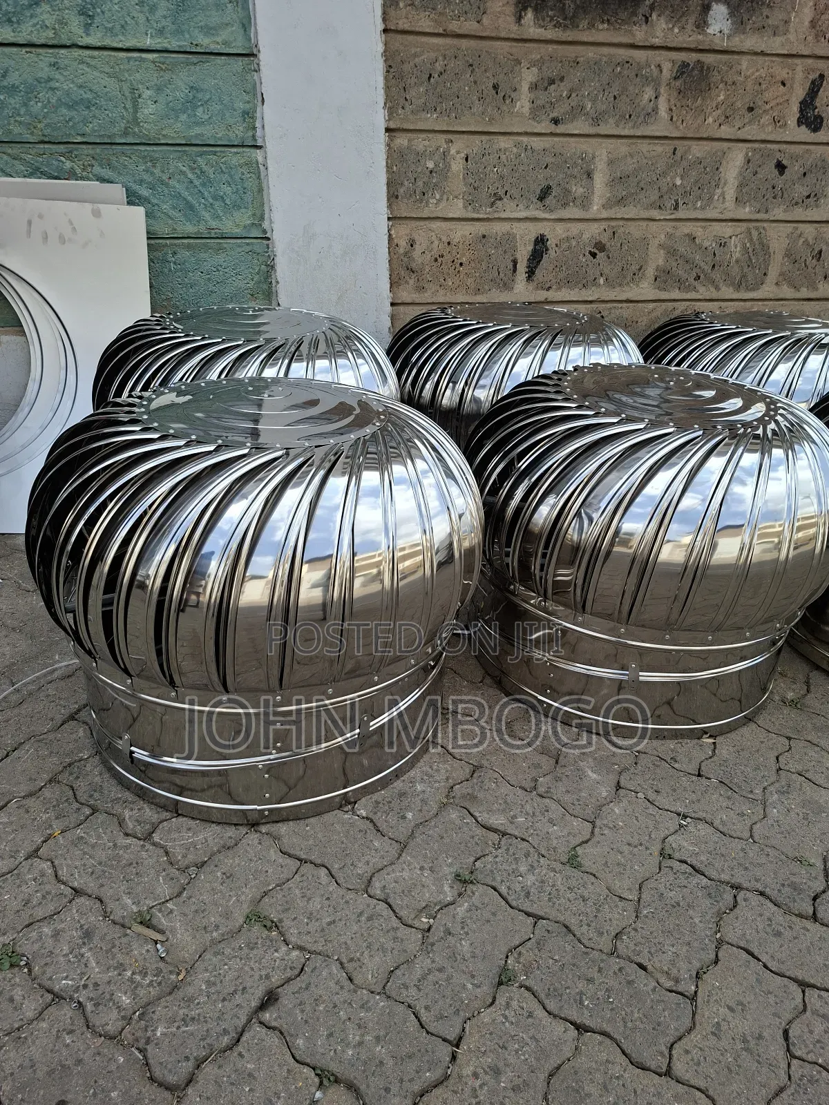 Wind Driven Roof Ventilators.