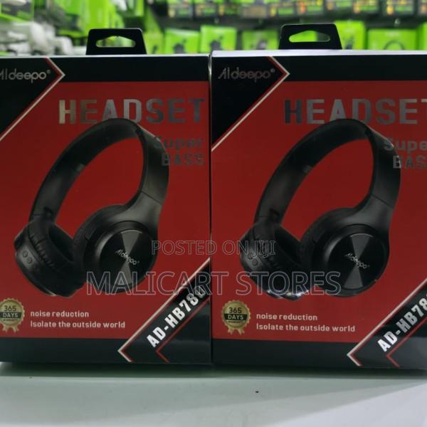 Aldeepo Super Bass Noise Reduction Headset Ad-H780