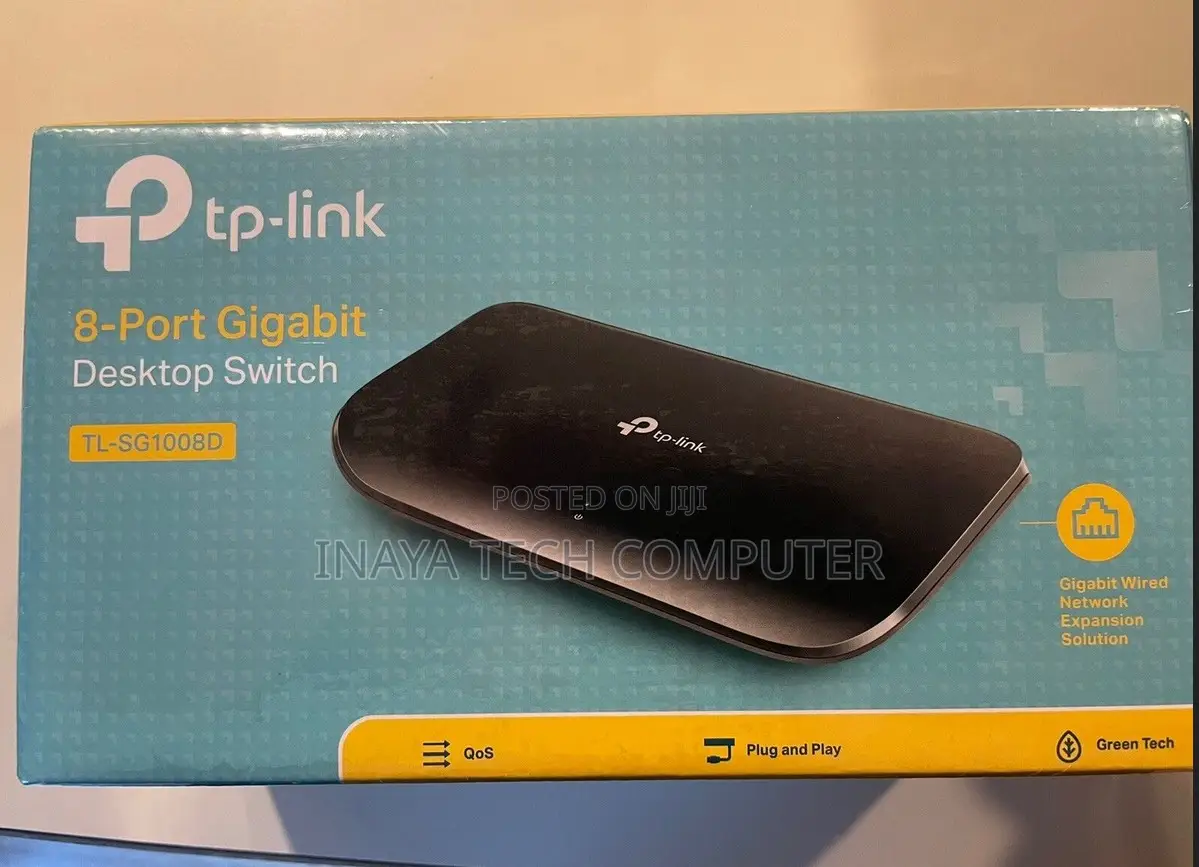 Tp-Link Sg1008d 8-Port Gigabit Desktop Switch