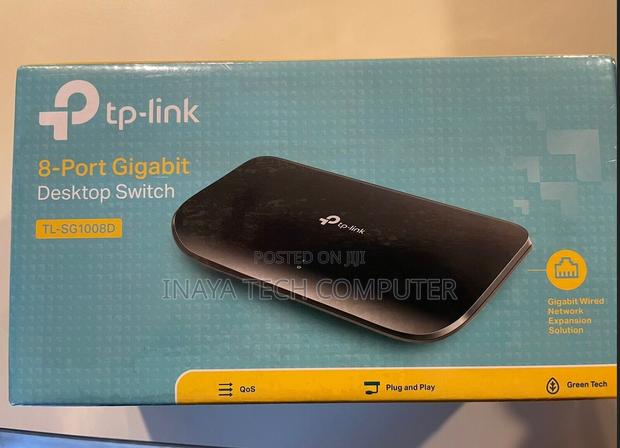 Tp-Link Sg1008d 8-Port Gigabit Desktop Switch - main view