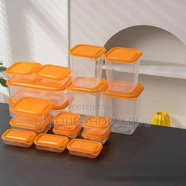 Quality 17 PCS Storage Food Container Set - thumbnail 3