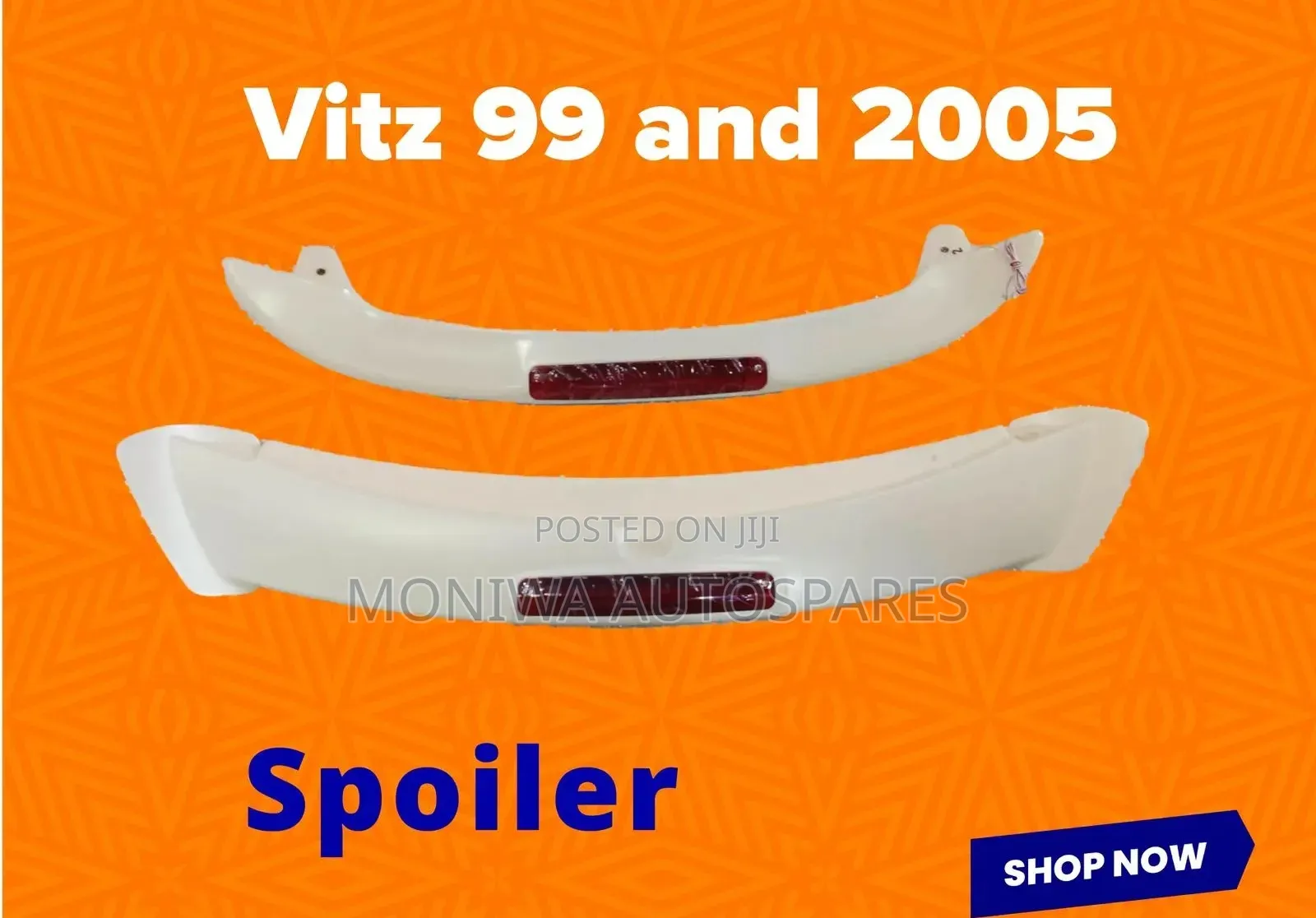 Spoiler Toyota Vitz Old Model and 2005 Model