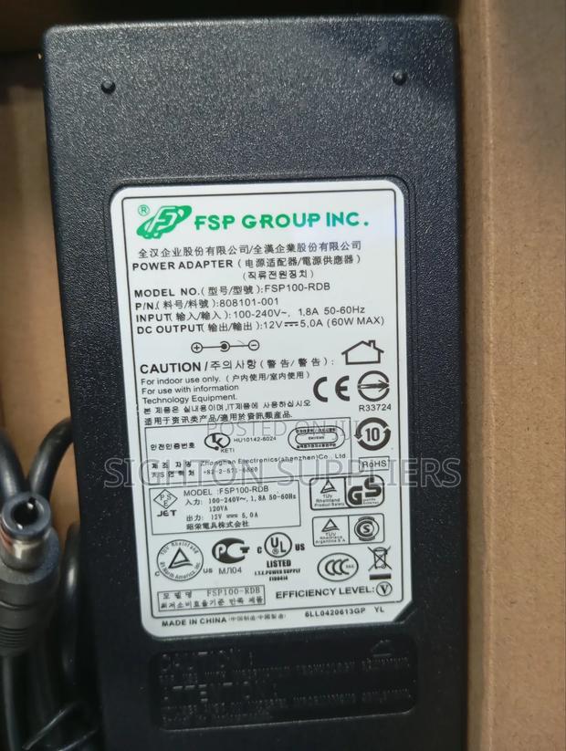 12v By 5.0a Power Adapter