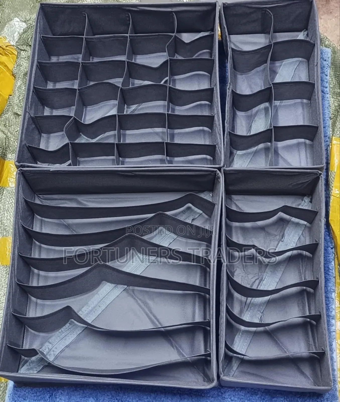 4-in-1 Foldable Undergarment Drawer Organizer Set