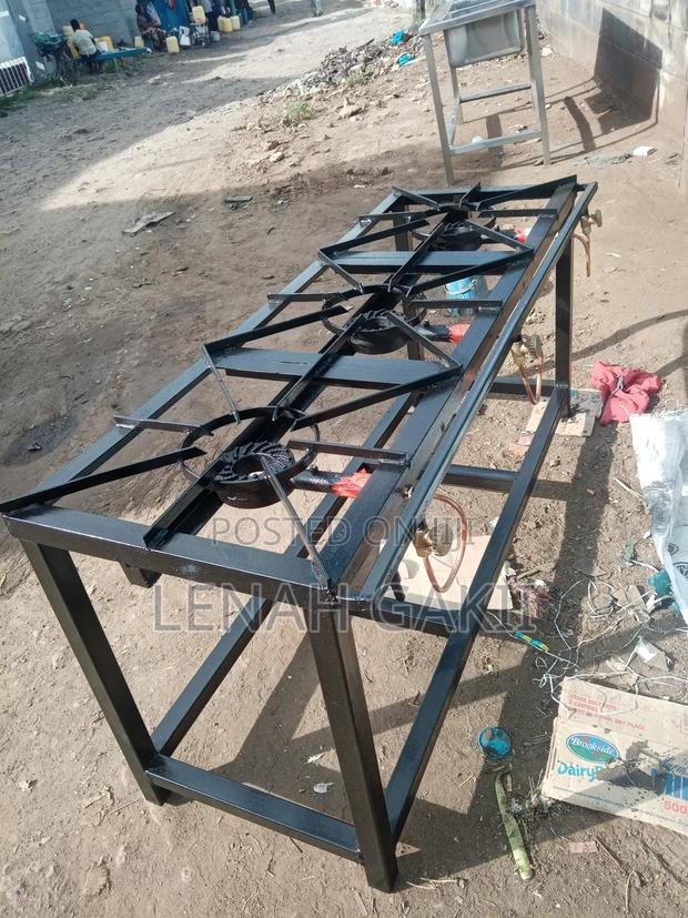 Gas Cooker Range Three Bunners - main view