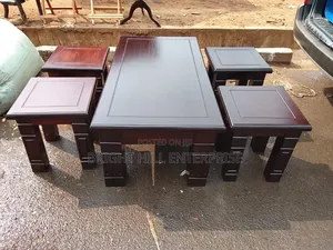 Executive Table N Stool Set