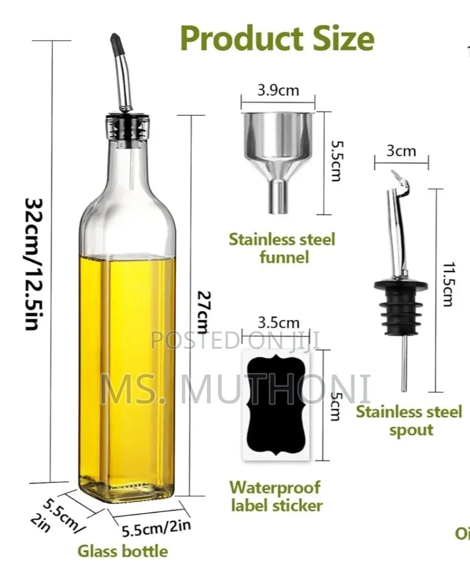 *2 in 1 Oil Dispenser Bottle Set*