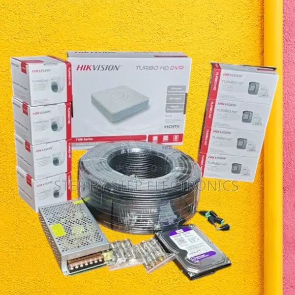 2 Megapixel Complete Hikvision 8 Cameras 1080p 2mp CCTV Package