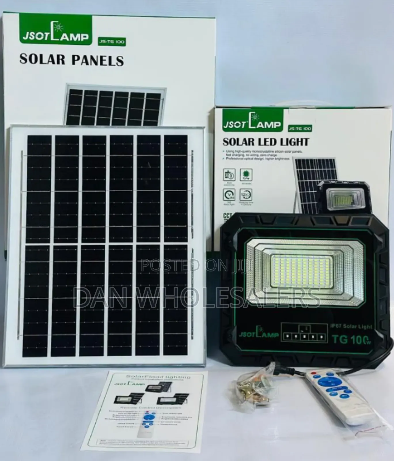 100watts Solar Flood Light