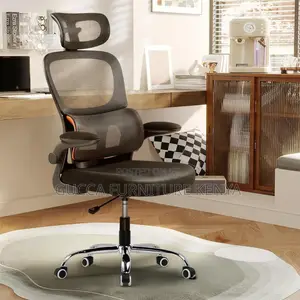 Office Chair: Adjustable Tall Modern Orthopedic Office Mesh Chair