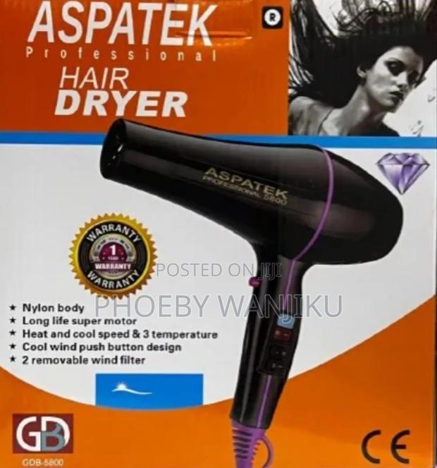 Aspatek Hair Blow Dryer - main view