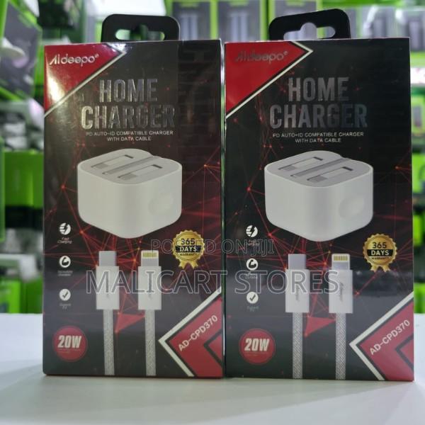 Aldeepo Fast Charging Home Charger Ad-Cpd370 Pd
