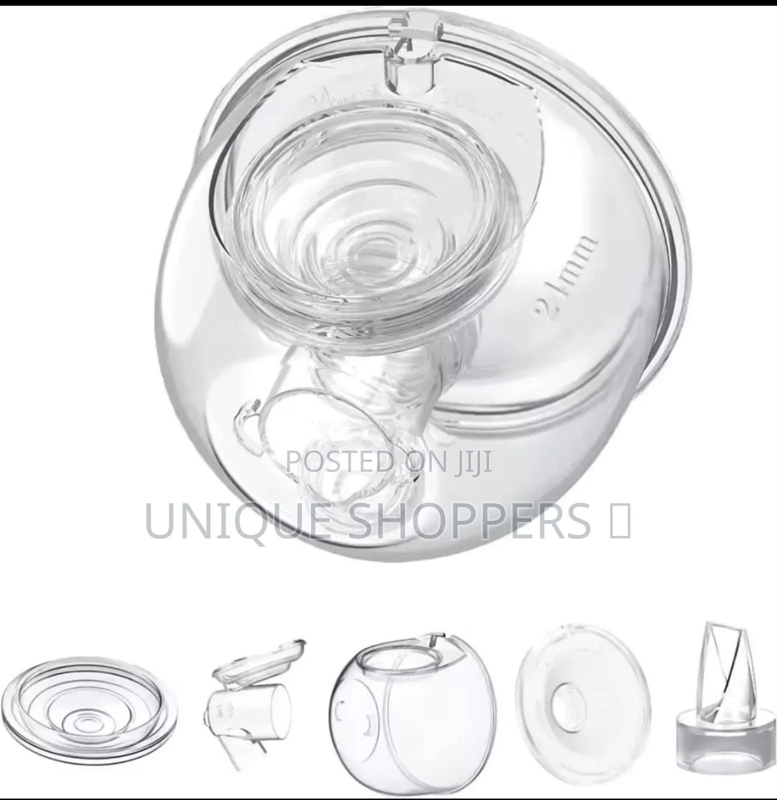 Breast Pump Collection Cup Accessories Set (F