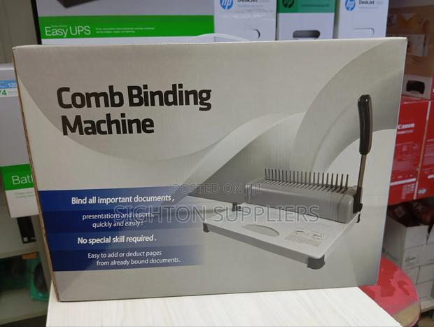 Binding Machine - main view