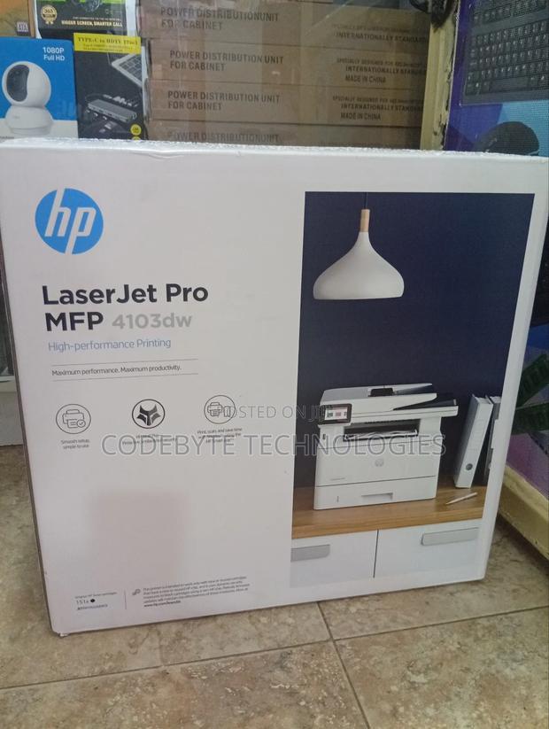 Hp Laserjet Pro MFP 4103dw Printer - main view